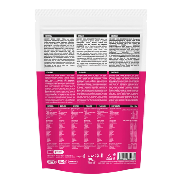 226ERS - Recovery Drink 1kg - Strawberry