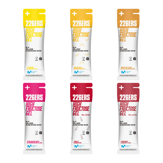 226ERS - High Fructose Energy Gel 80g - Variety Pack