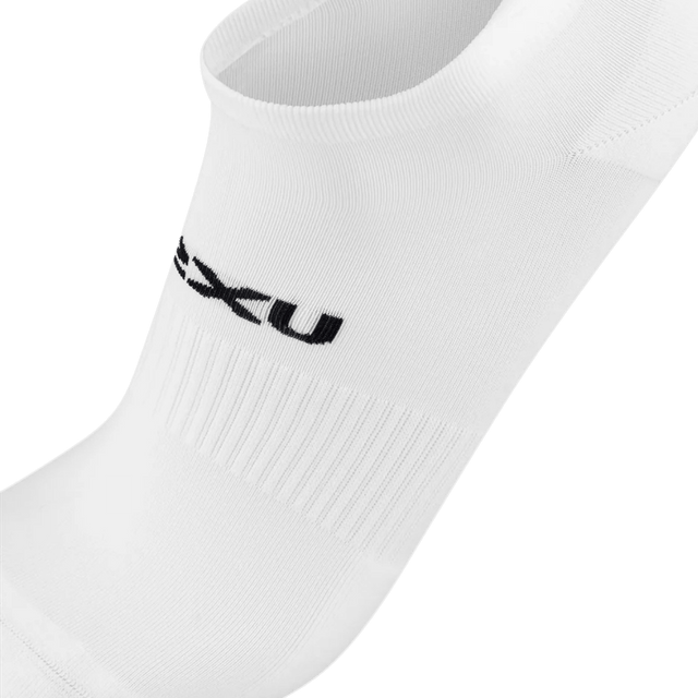 2XU - Ankle Sock 3 Pack - White/Black - Aid Station