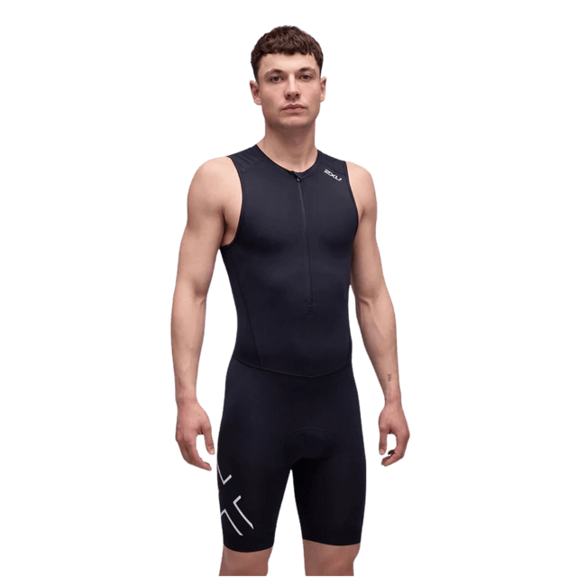 2XU - Men's Core Trisuit - Black/White 26/27 - Aid Station