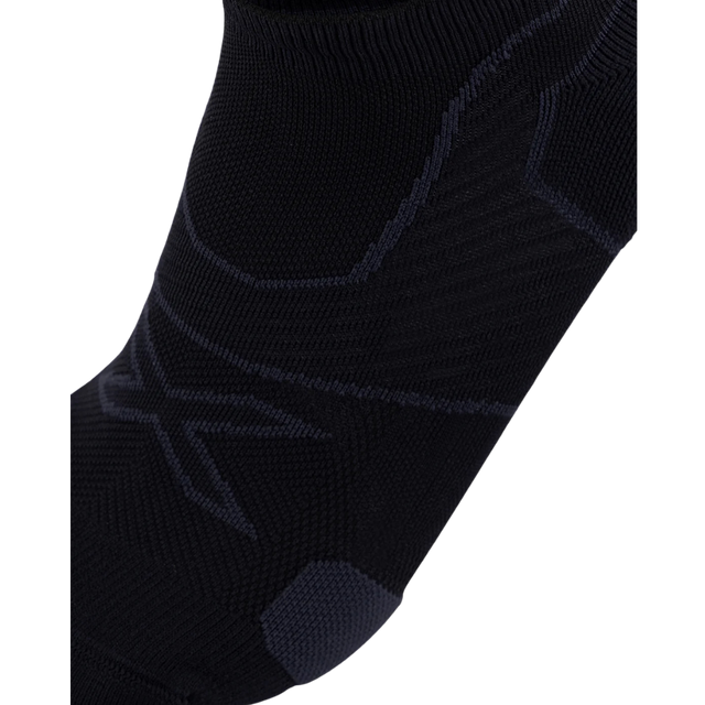 2XU-Vectr-Cushion-No-Show-Sock-Black-Titanium-close