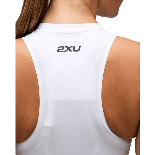 2XU - Womens Light Speed React Trisuit - Black/White 26/27 - Aid Station
