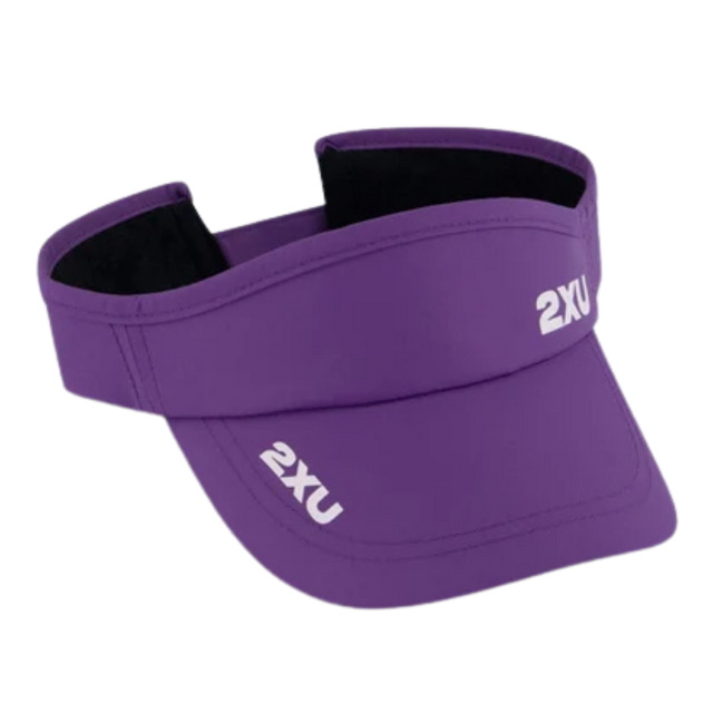 2xu-run-visor-pureple-white-side