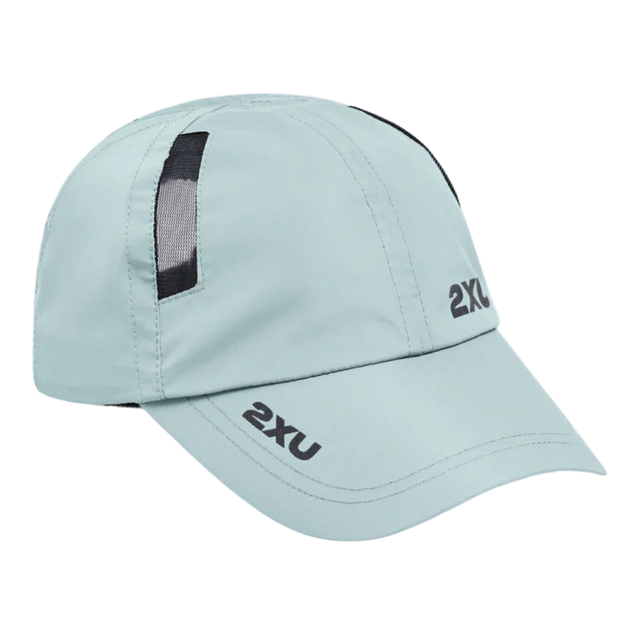 2xu-runcap1-smoke-blue-black-side-front