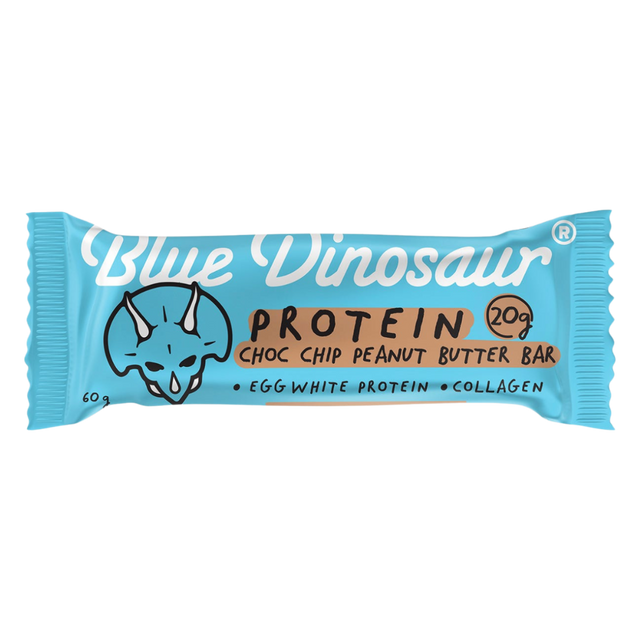 Blue Dinosaur - Protein Bar - Choc Chip Peanut Butter 