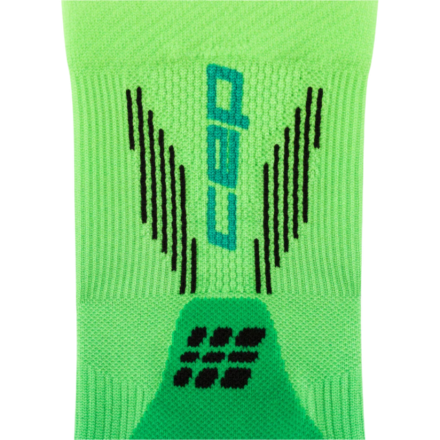 CEP - Men's Gradient Core Run Edt Mid Cut - Green / Lime Fade