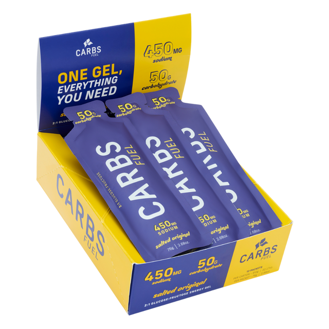 Carbs Fuel - Energy Gel - Salted (Box of 12)