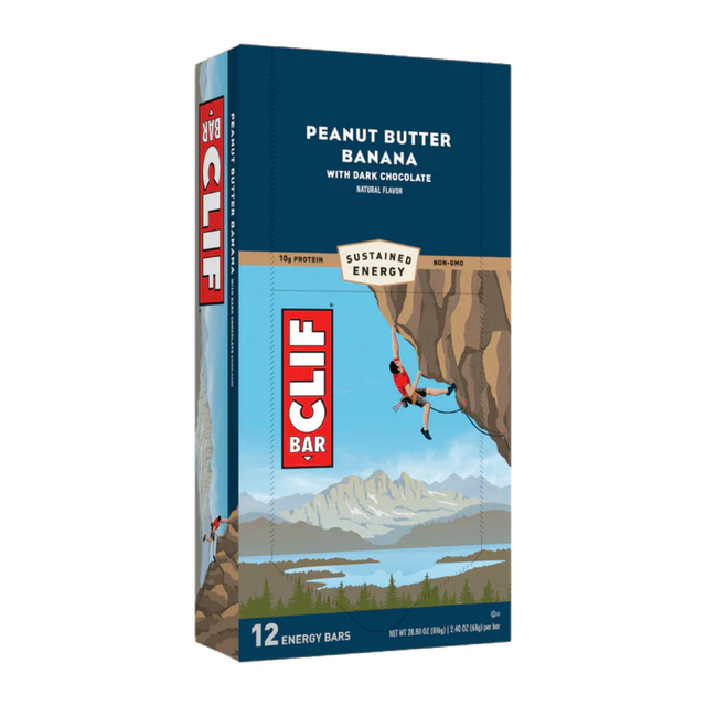 FINAL SALE | Clif Bar - Energy Bars - Peanut Butter Banana (BB 25.06.26)