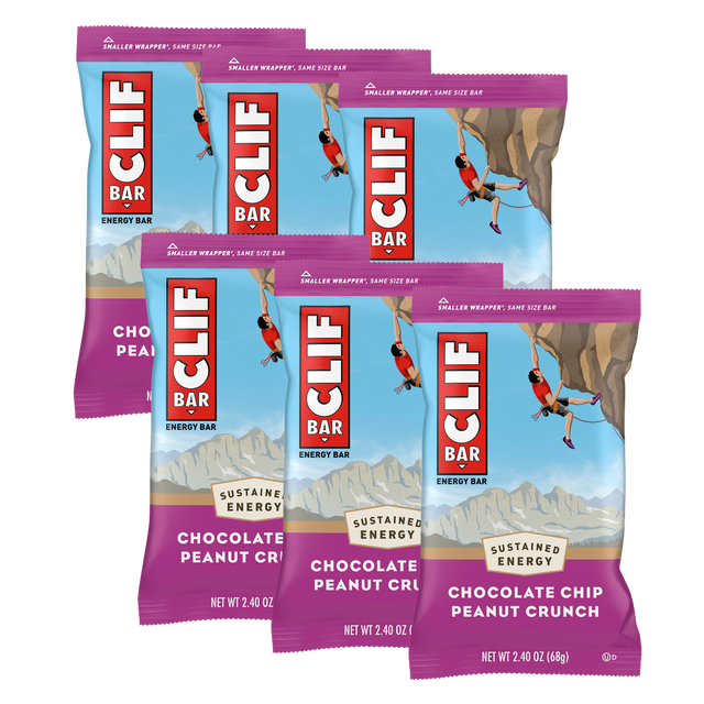 Clif Bar - Energy Bars - Chocolate Chip Peanut Crunch