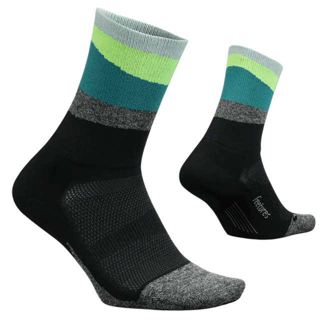 Feetures - Elite Ultra Light Cushion Mini-Crew - Ascent Green