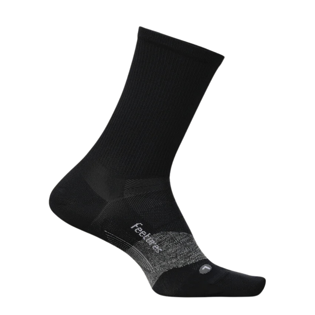 Feetures - Elite Ultra Light Cushion Mini-Crew - Black