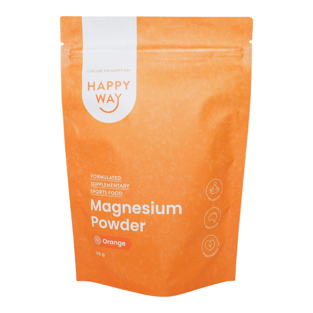 HappyWay - Magnesium Powder 315g - Orange