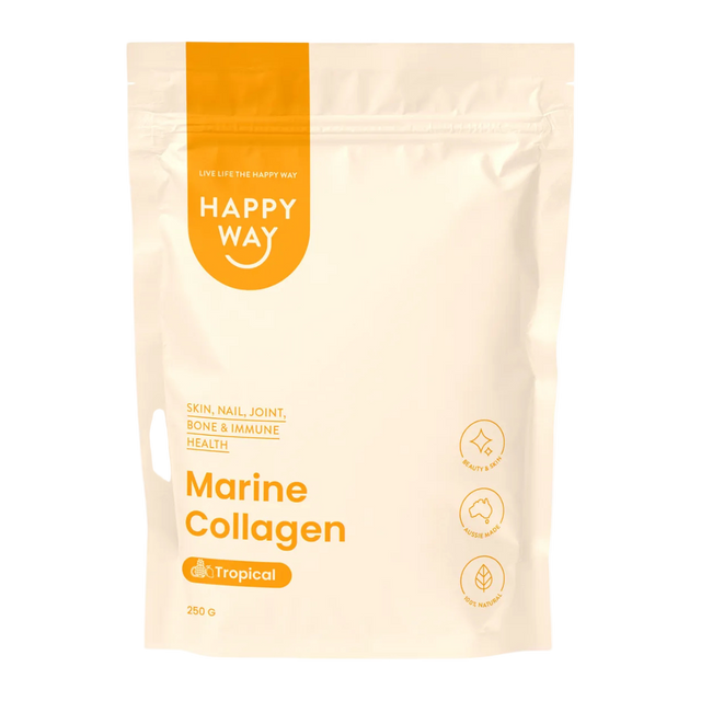 HappyWay - Marine Collagen Powder 250g - Tropical