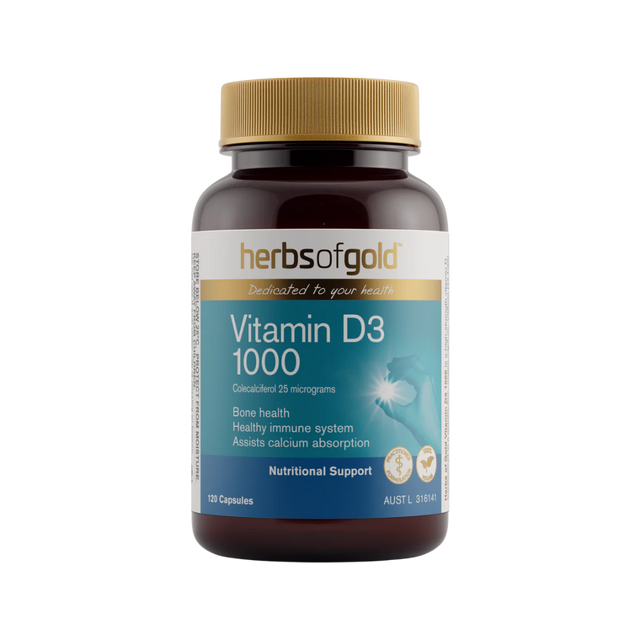 Herbs of Gold - Vitamin D3 1000