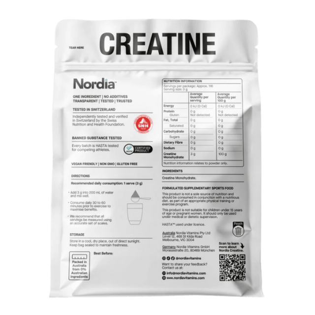 Nordia - Ultrapure Creatine Bag - Aid Station