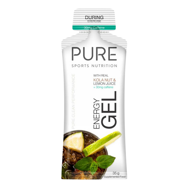 Pure Sports Nutrition - Energy Gels - Kola Nut & Lemon Juice (with caffeine)