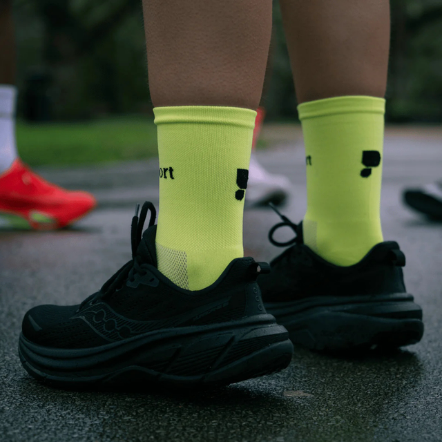 Puresport - Performance Running Socks - Yellow (Back)