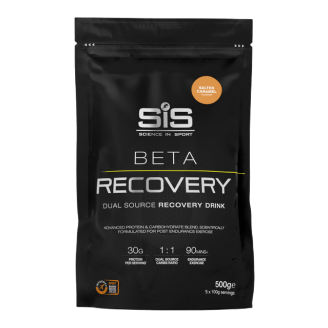 Science In Sport (SIS) - Beta Recovery Pouch - Salted Caramel (500g) - Aid Station