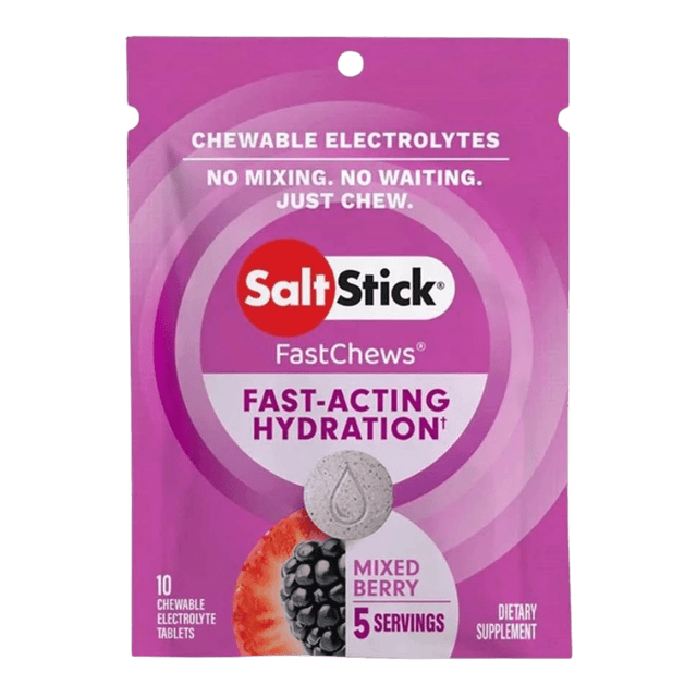 SaltStick - Electrolyte FastChews Sachet - Mixed Berry - Aid Station