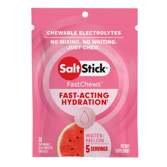 SaltStick - Electrolyte FastChews Sachet - Watermelon - Aid Station