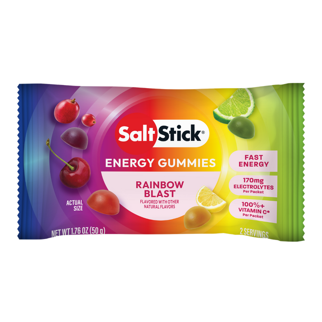 SaltStick - Energy Gummies - Rainbow Blast - Aid Station