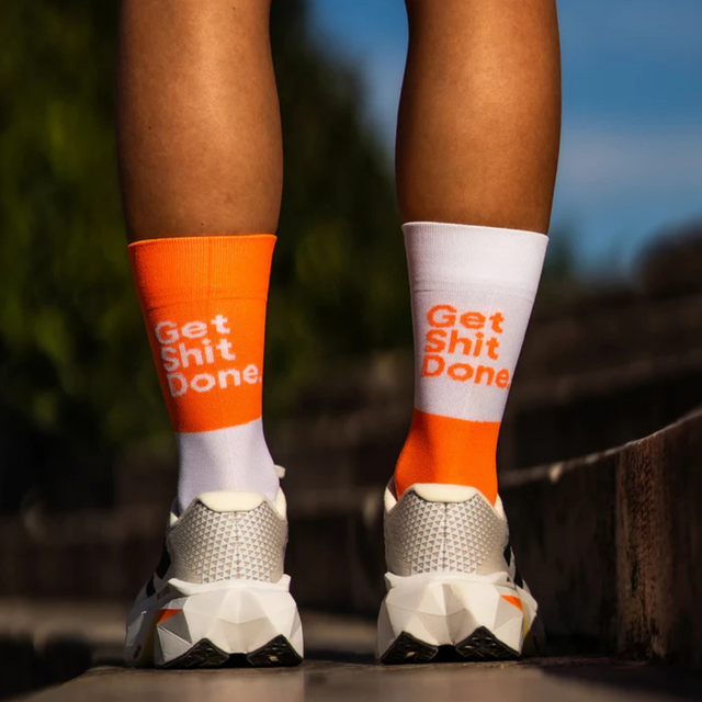 Sporcks - Running Sock - Get Shit Done Orange