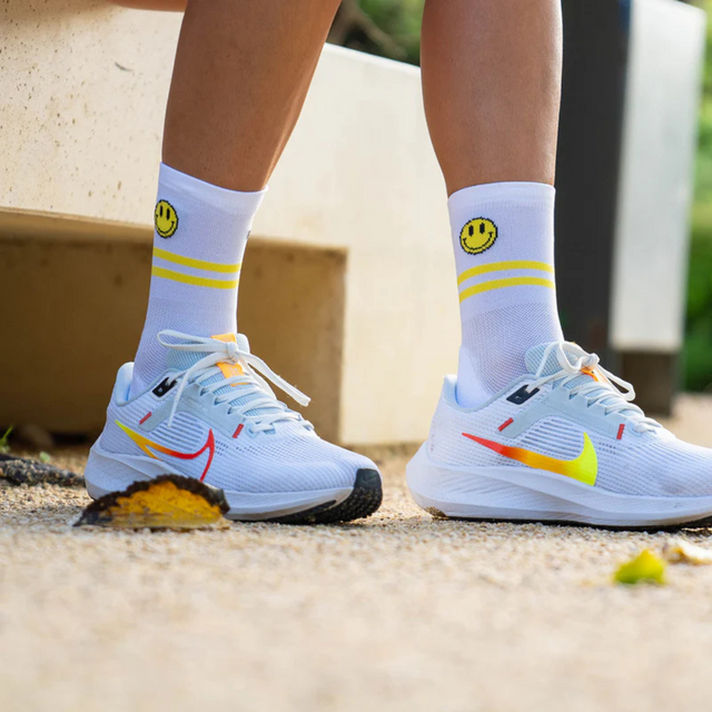 Sporcks - Run Ultralight Sock - Happy Run White