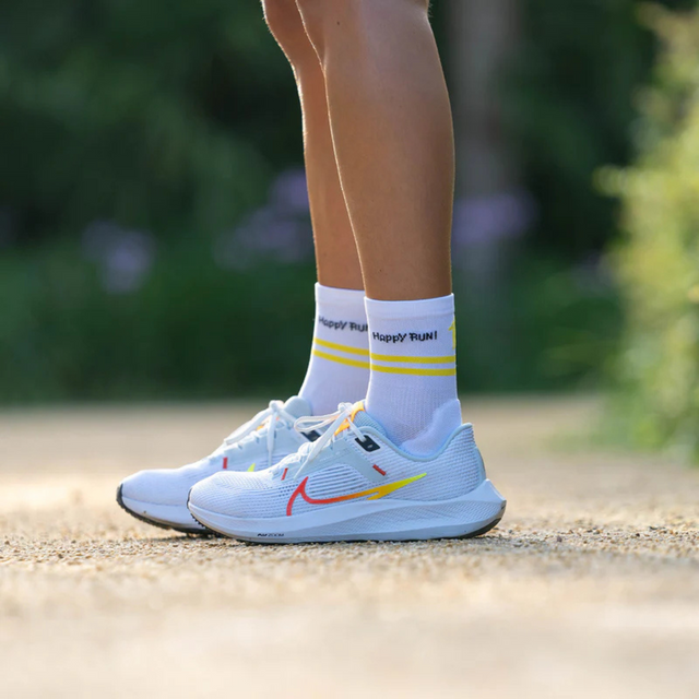 Sporcks - Run Ultralight Sock - Happy Run White