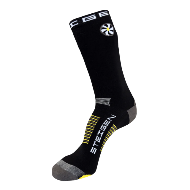Steigen - Three Quarter Length Big Foot Socks - Black