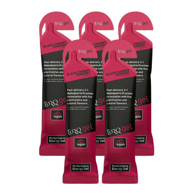 TORQ - Energy Gel - Black Cherry Yoghurt - Aid Station