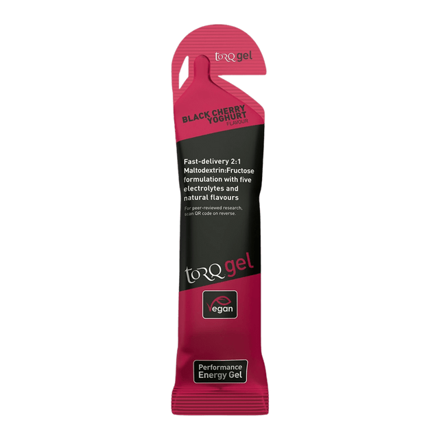 TORQ - Energy Gel - Black Cherry Yoghurt - Aid Station