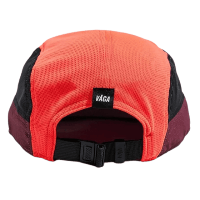 VÅGA - Club Cap - Neon Coral/Red/Bordeaux - Aid Station