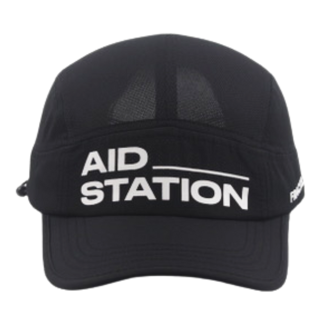 Aid Station - Curved Series Running Cap - Black