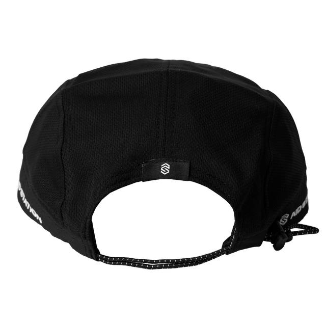 Aid Station - Light Performance Cap - Black (Back)