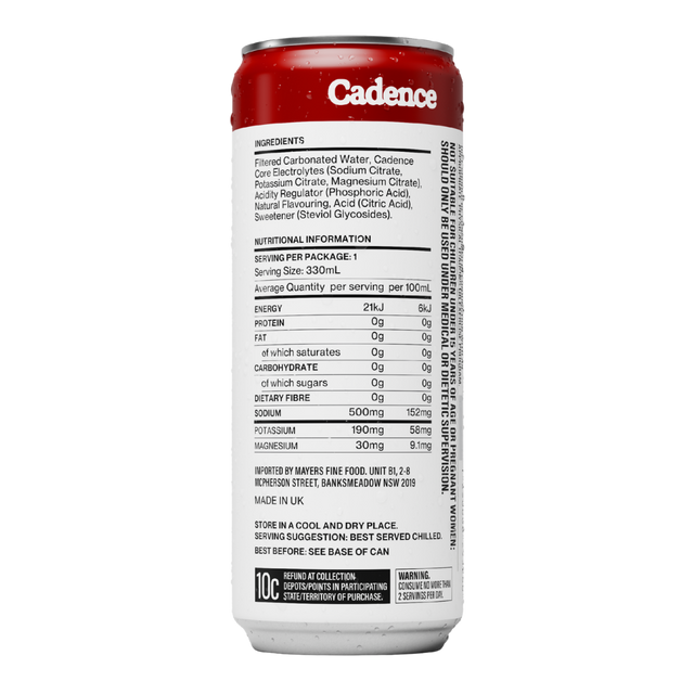 Cadence - Electrolyte Drink - Cola 330ml - Aid Station
