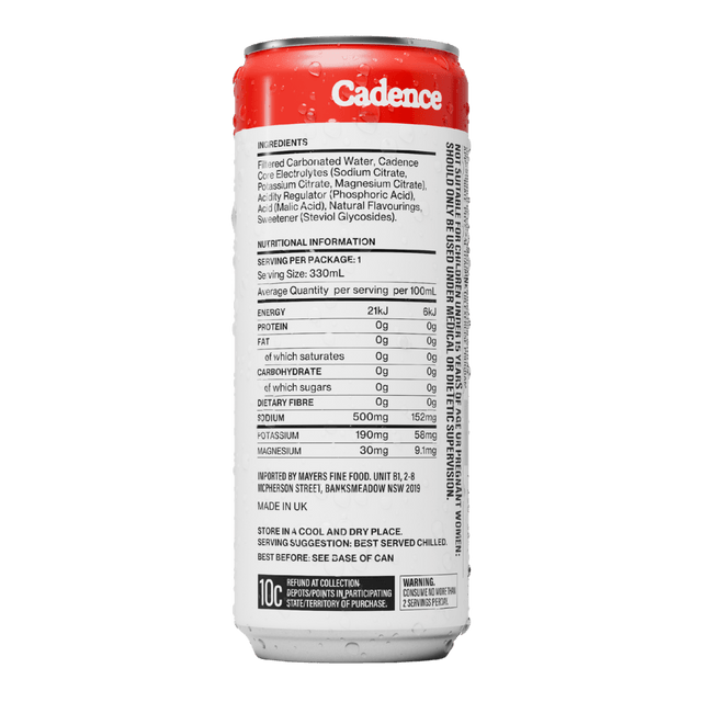 Cadence - Electrolyte Drink - Melonberry 330ml - Aid Station