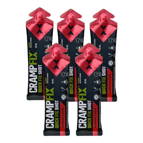 Crampfix - QuickFix Shots - Raspberry - Pack of 5