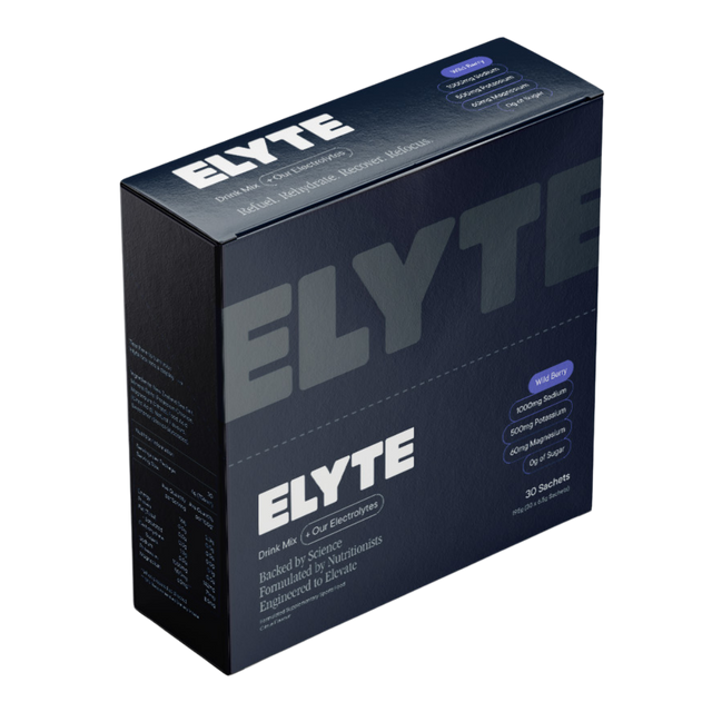 Elyte - Hydration Powder Sachets - Wild Berry (Angle)