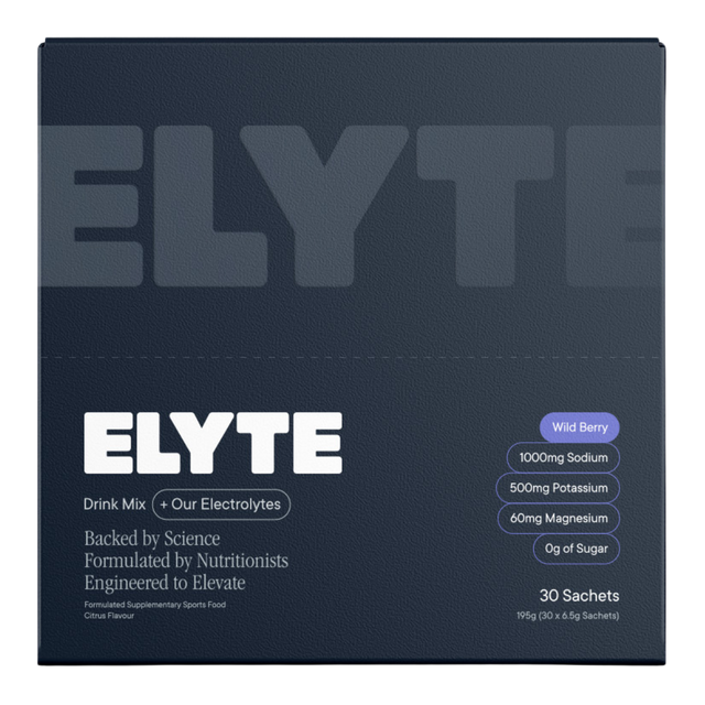 Elyte - Hydration Powder Sachets - Wild Berry (Front)