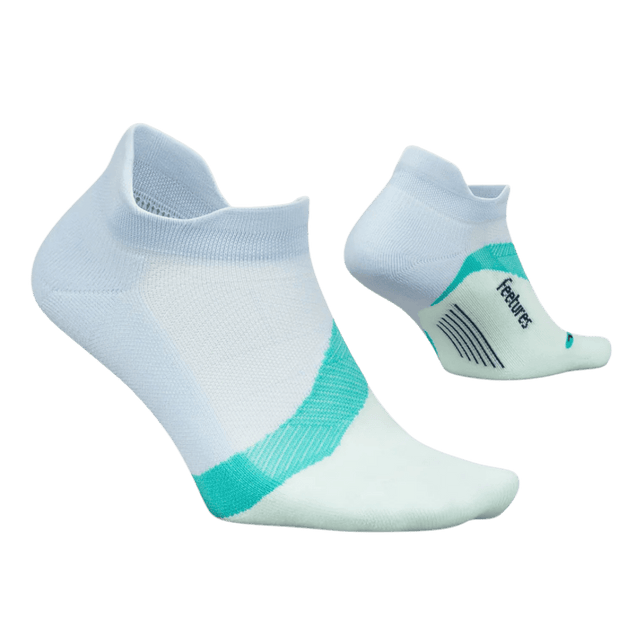 Feetures - Elite Light Cushion No-Show Tab - Glacier Mist - Aid Station