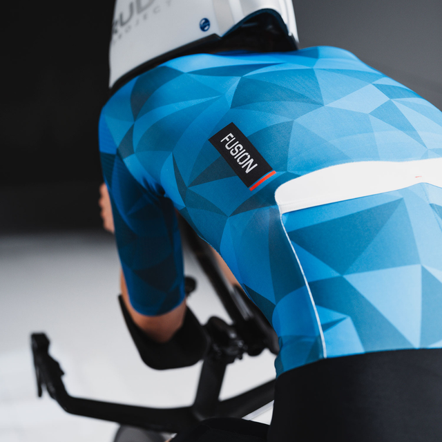 Fusion Tempo! TWO Unisex Tri Suit Ocean - On Bike Lifestyle