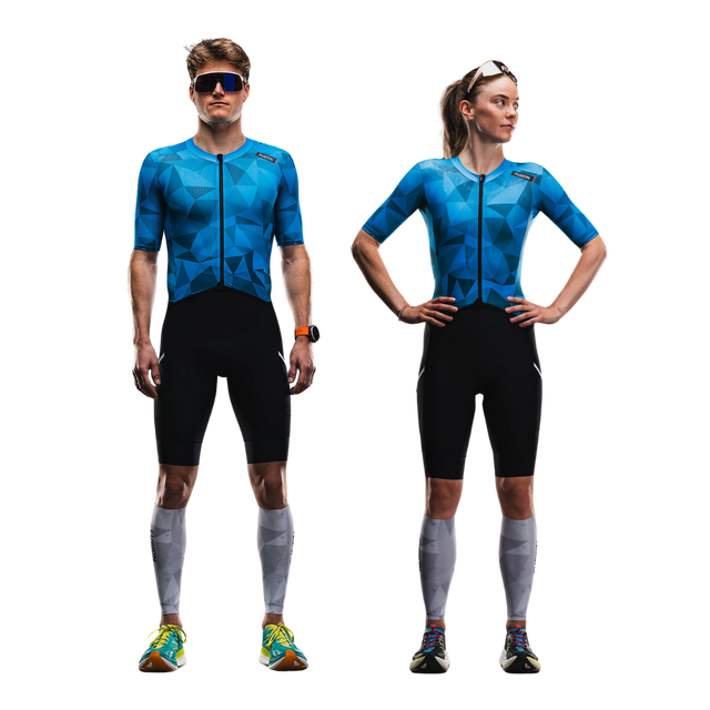 FUSION - Tempo! TWO Unisex Tri Suit - Ocean