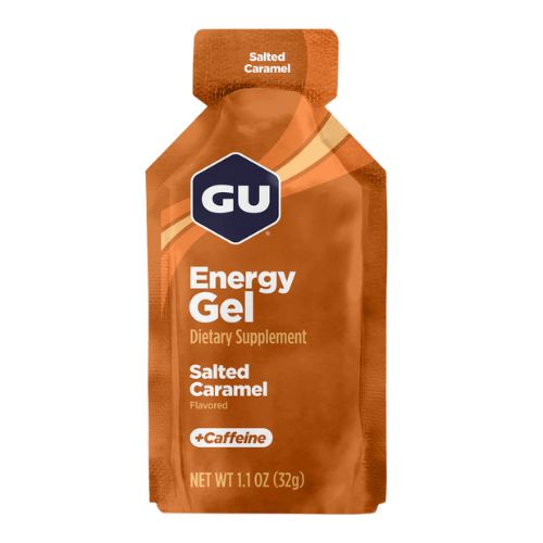 GU Energy - Energy Gels - Salted Caramel (with caffeine)