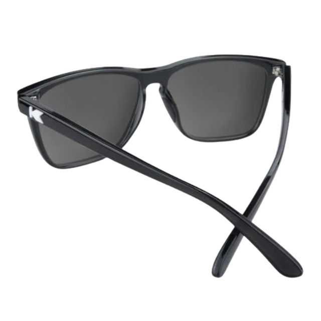 Knockaround - Fast Lanes - Jelly Black/Sky Blue (Back)