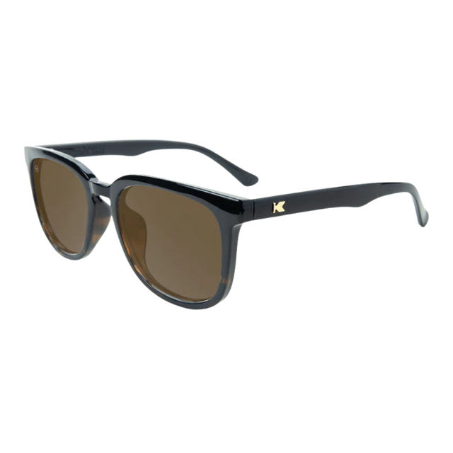 Knockaround - Paso Robles - Glossy Black & Tortoise Shell Fade/Amber