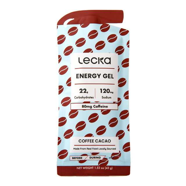 Lecka - Energy Gel - Coffee Cacao (with caffeine)