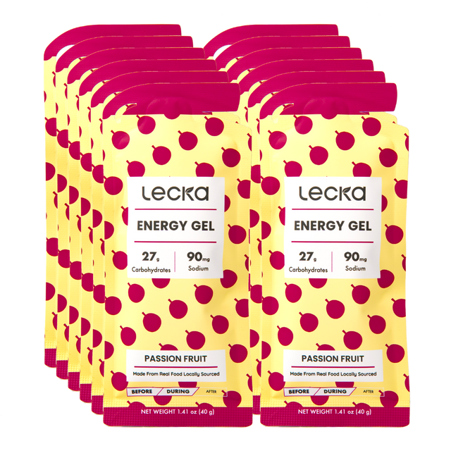 Lecka - Energy Gel - Passion Fruit (Box of 12)