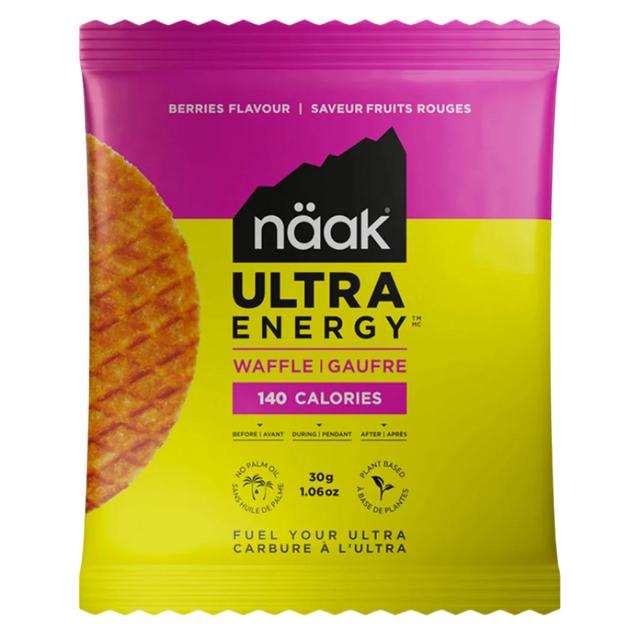 Näak - Ultra Energy Waffle - Berries 