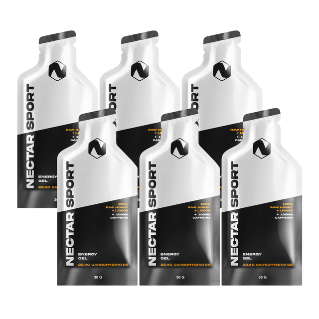 Nectar Sport - Energy Gel Caffeine - Raw Honey + Lemon