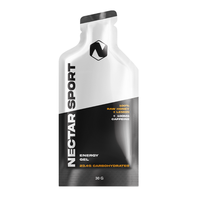 Nectar Sport - Energy Gel Caffeine - Raw Honey + Lemon